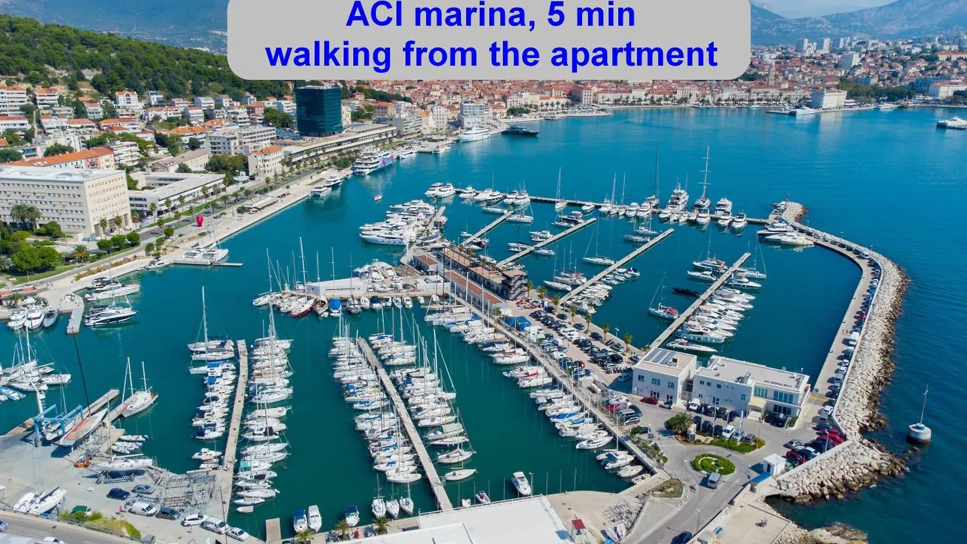 Beachfront Apartment Drazen With Patio & Parking Split 0*,