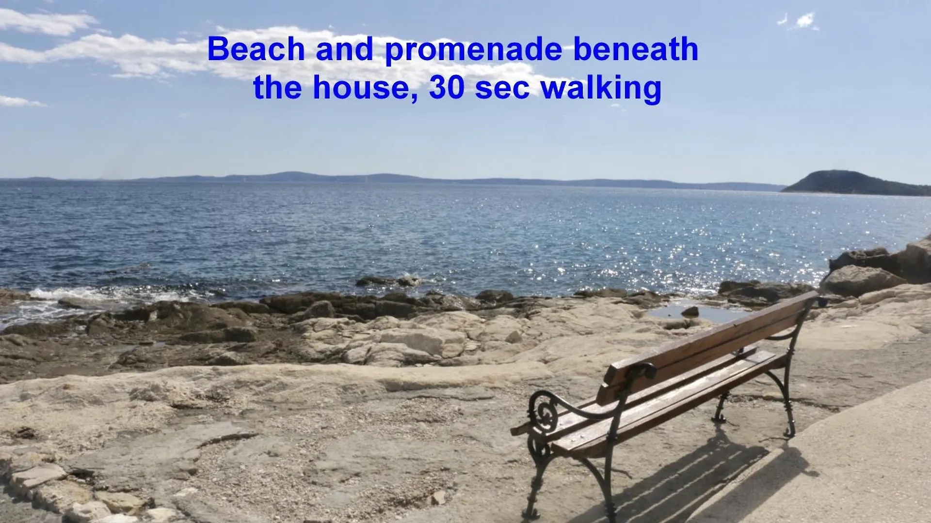 Beachfront Apartment Drazen With Patio & Parking Split 0*,